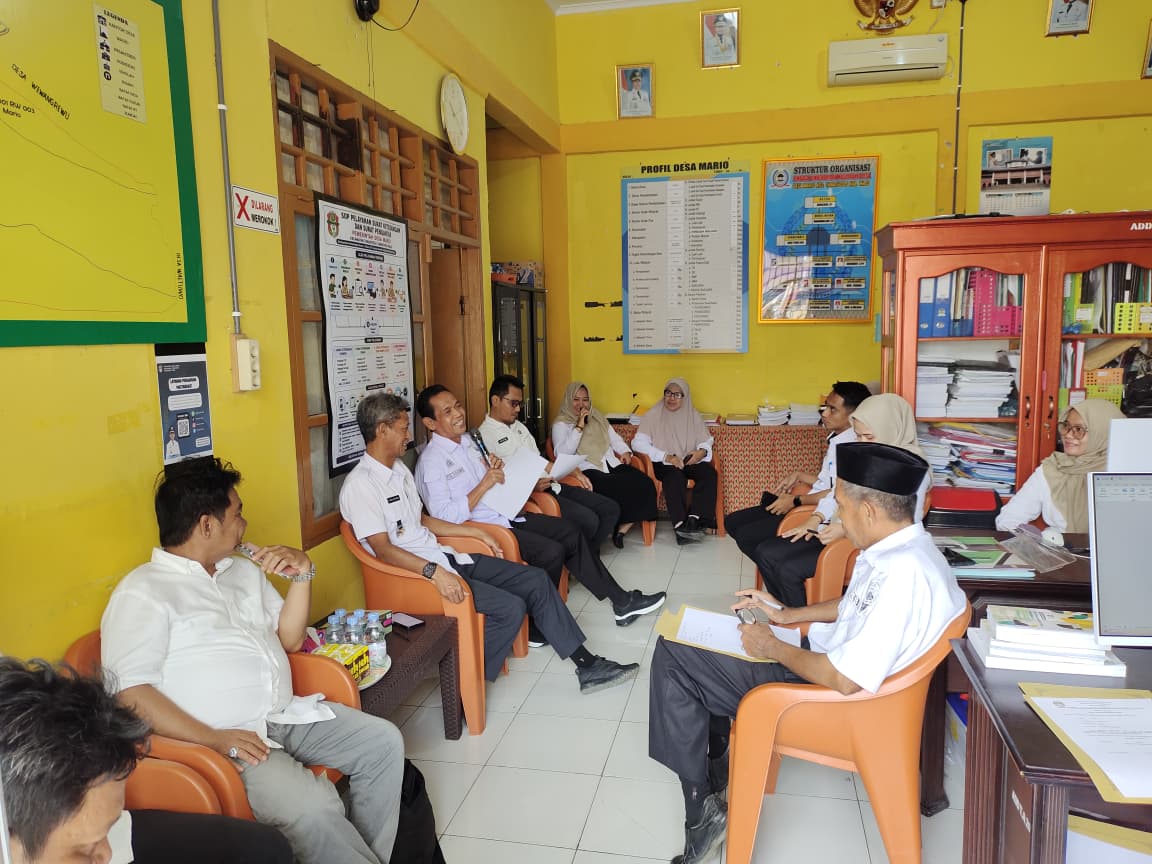 Dinas PMD dan Kecamatan Tanasitolo Laksanakan Monitoring dan Evaluasi Lomba Desa Tingkat Provinsi
